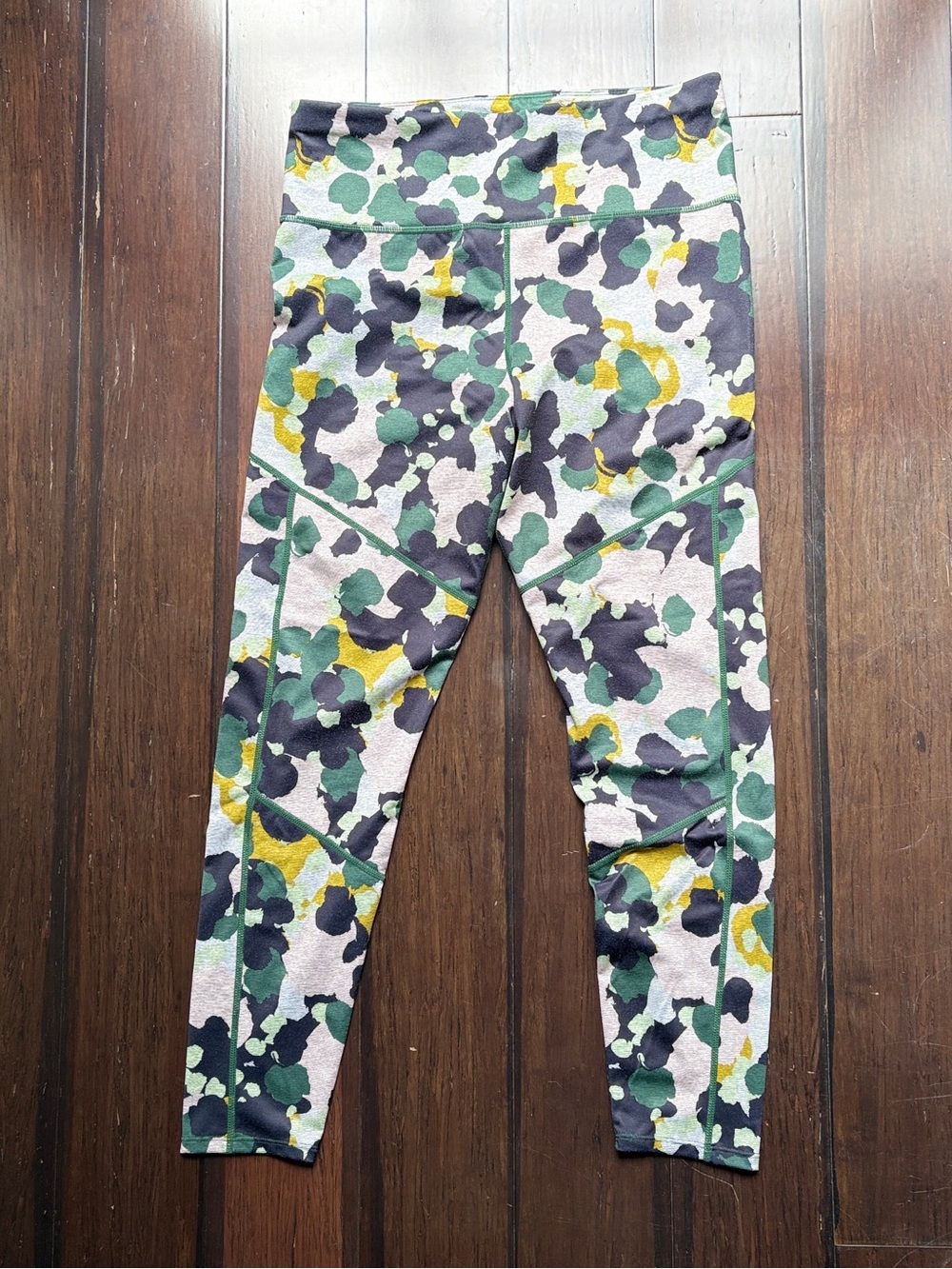 Leggings Activewear Joy Lab Camo Print exercise yoga performance large athletic